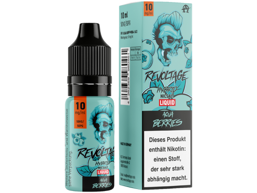 Revoltage Liquid Aqua Berries 10 mg/ml