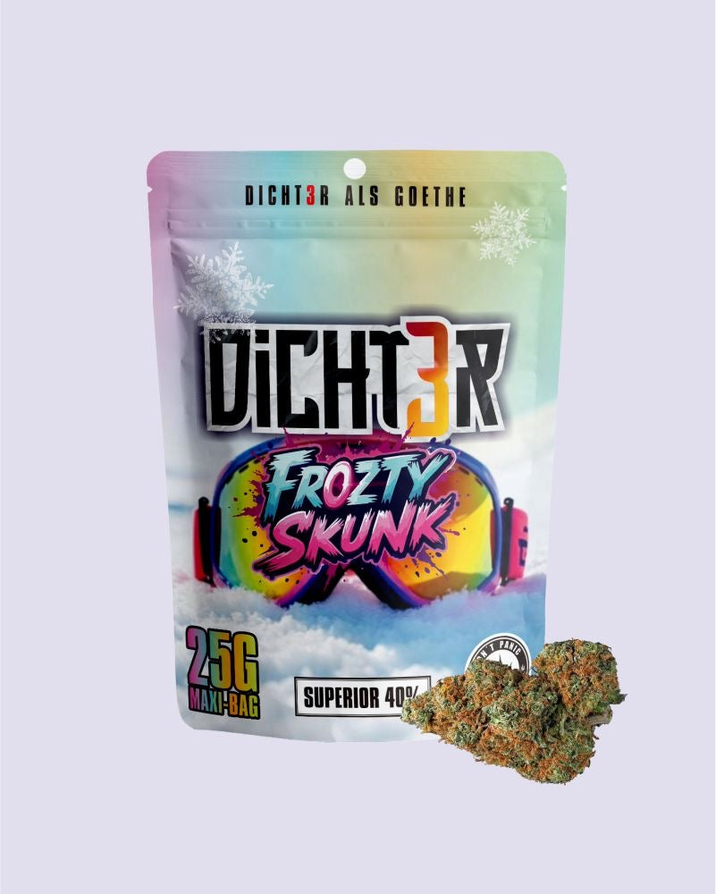 DICHT3R - 40% Superior Blüten - Frozty Skunk Weed 25g