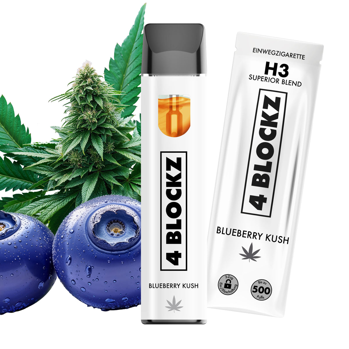 4BLOCKZ - H3 Superior Blend - Bubble Kush
