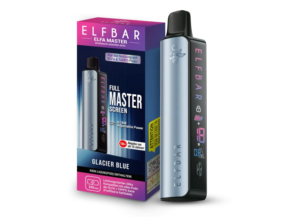 ELFBAR ELFA Master - 850 mAh Glacier Blue