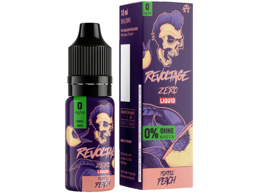 Revoltage Liquid Purple Peach 0 mg/ml