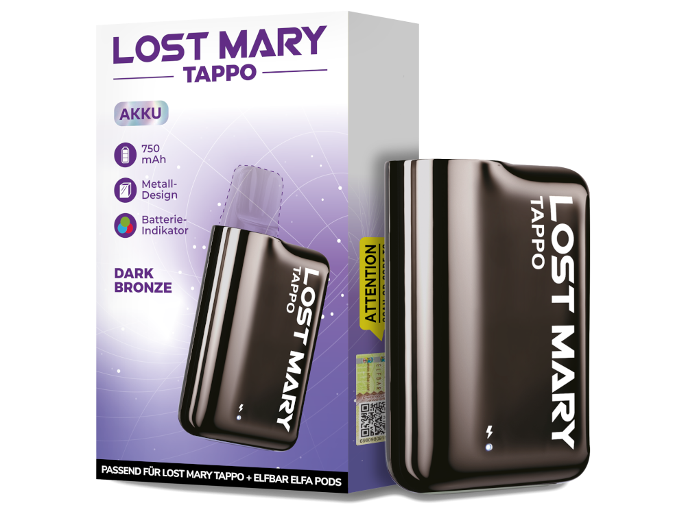 Lost Mary - Tappo Akku 750 mAh Dark Bronze