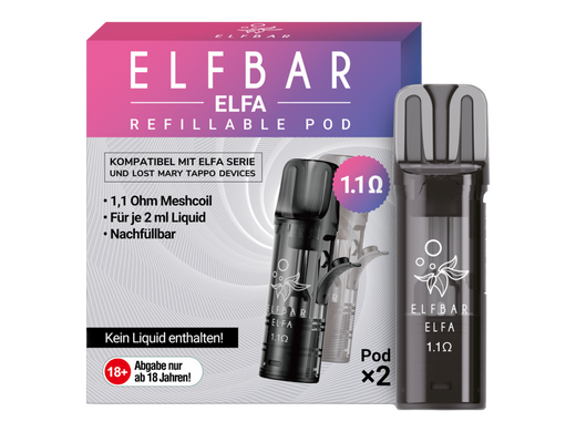 ELFA CP Refillable Pod 2 ml (2x Leerpod)