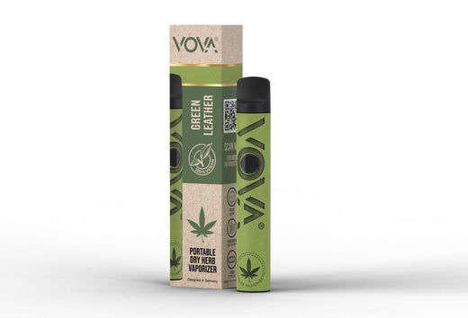 Vova Vaporizer - Green Leather