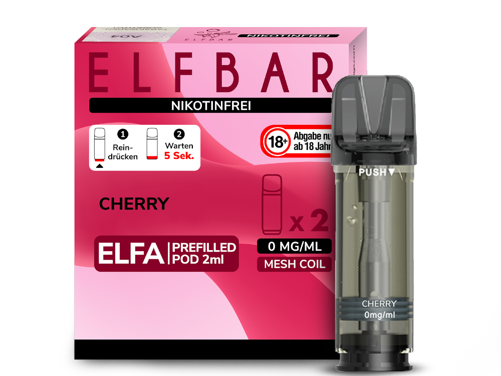 ELFA Pod Nikotinfrei (2er Pack) - Cherry