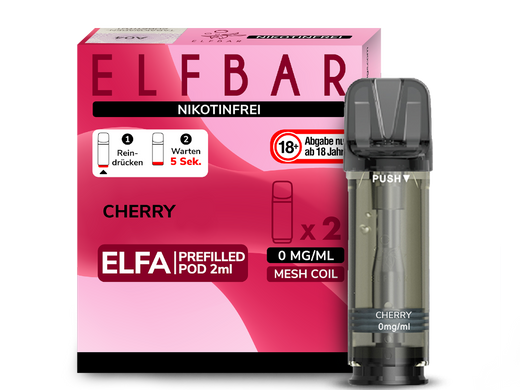 ELFA Pod Nikotinfrei (2er Pack) - Cherry