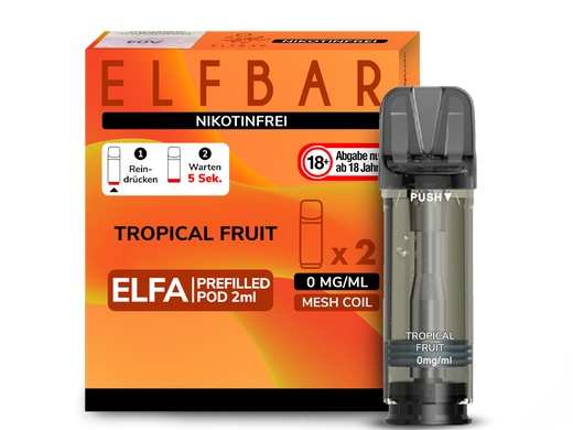 ELFA Pod Nikotinfrei (2er Pack) - Tropical Fruit