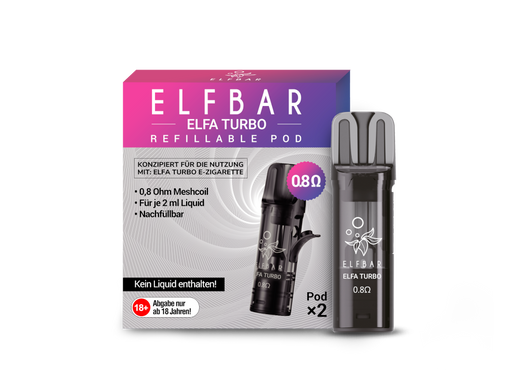 Elfa Turbo 0,8 Ohm Pod (2 Stück pro Packung)