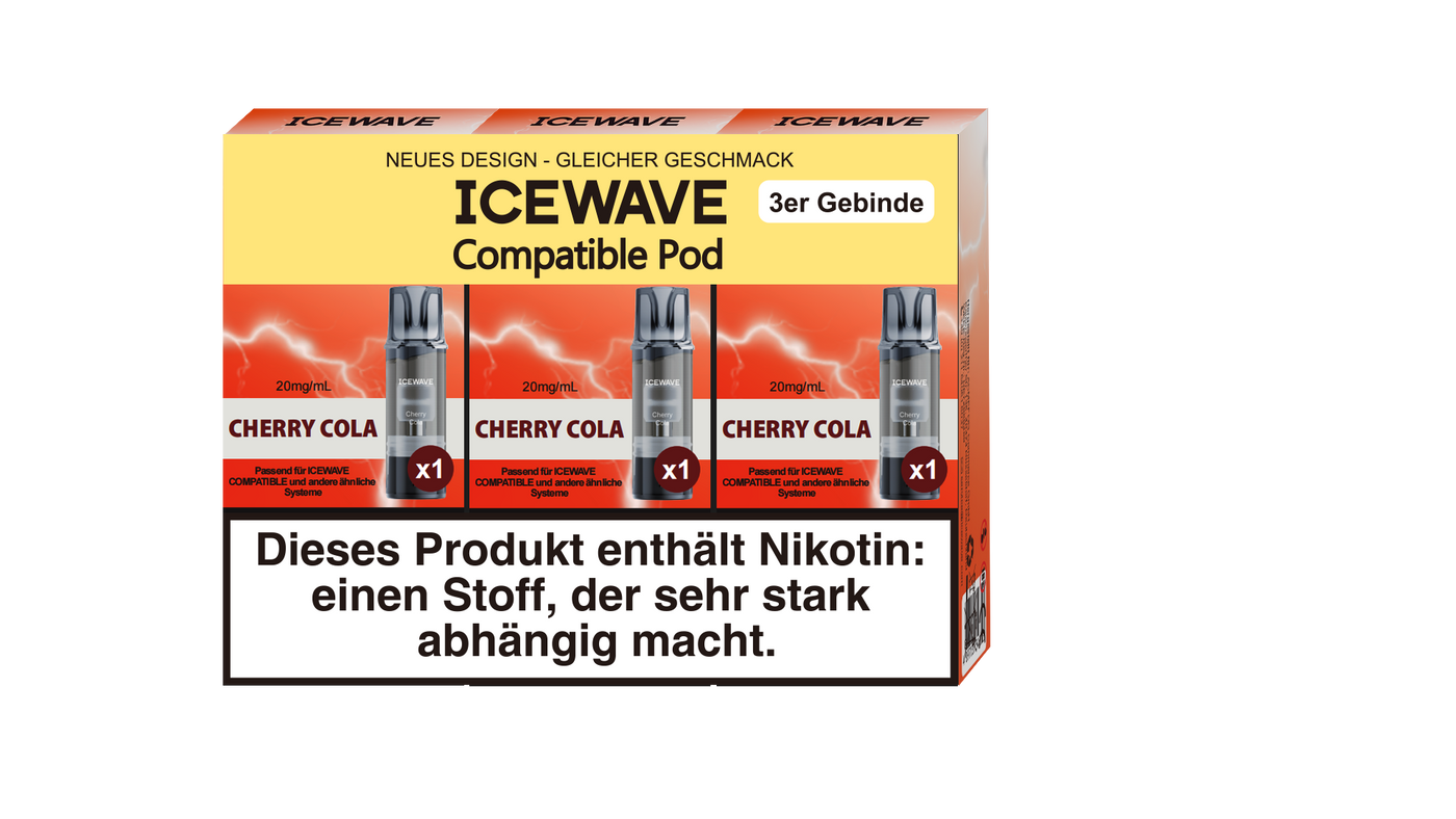 Icewave 3er Pack - Cherry Cola
