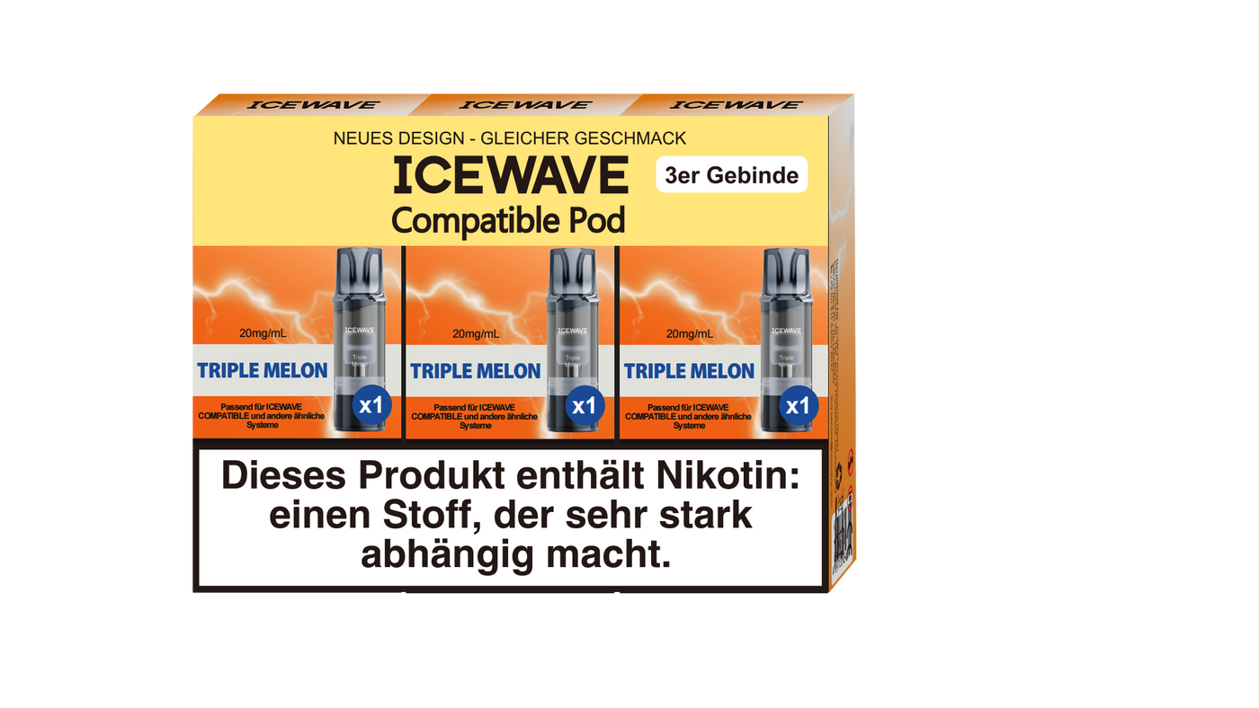 Icewave 3er Pack - Triple Melon