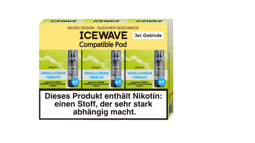 Icewave 3er Pack - Tobacco Vanilla