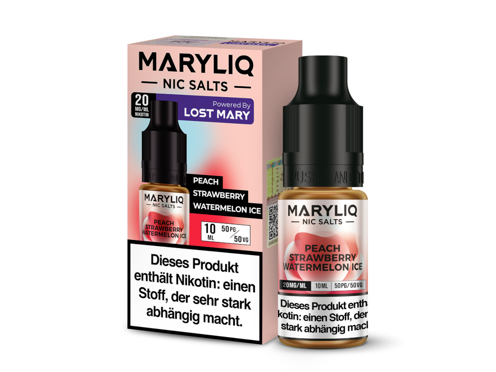 Maryliq Peach Strawberry Watermelon Ice 20 mg/ml
