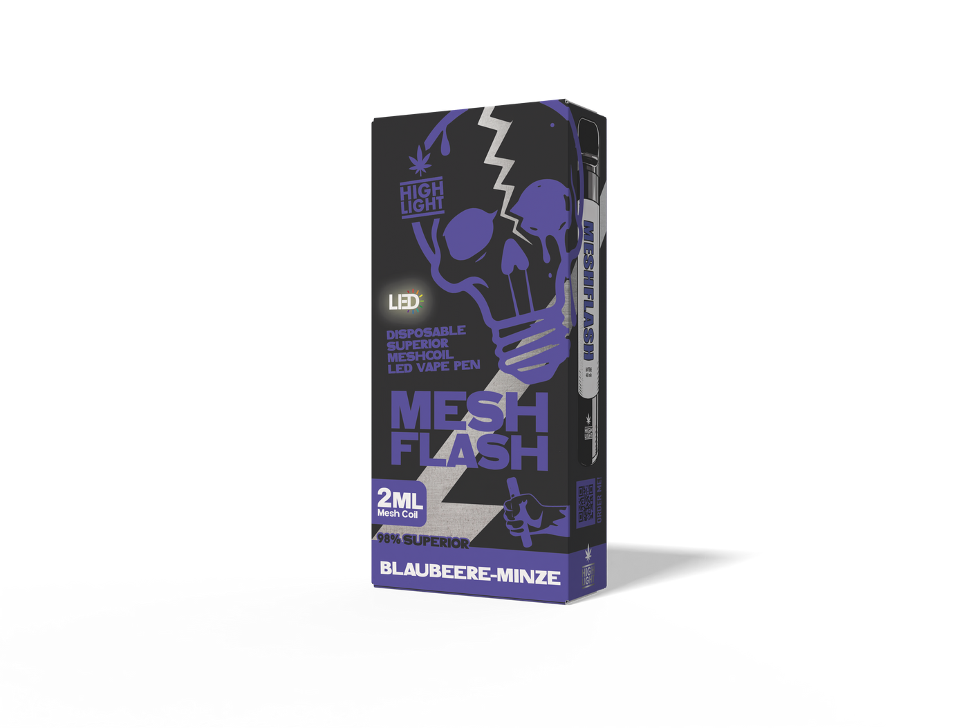 Highlight-Meshflash H2 Superior Blaubeere-Minze