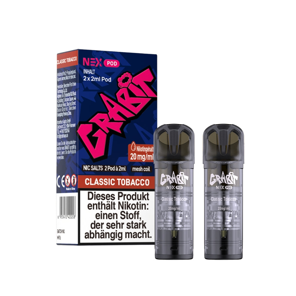 GRABIT NEX Pod - Classic Tobacco