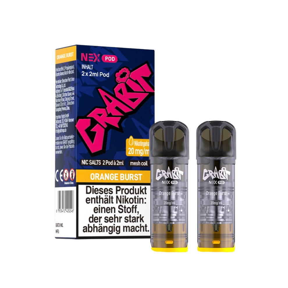 GRABIT NEX Pod - Orange Burst