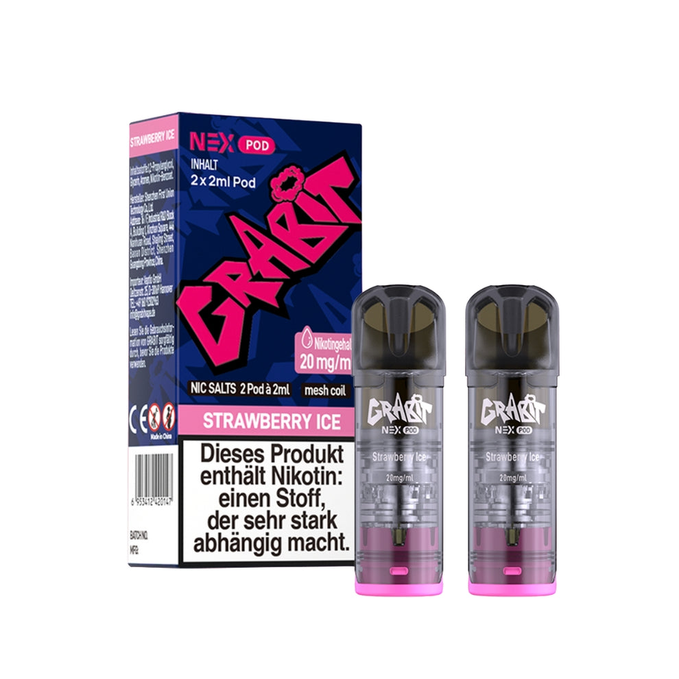 GRABIT NEX Pod - Strawberry Ice