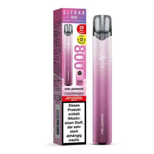 Elfbar - 800 Einweg E-Zigarette - Pink Lemonade 20mg/ml