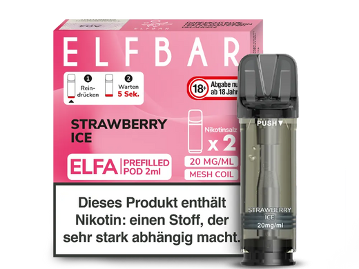 ELFA CP Prefilled Pod Strawberry Ice 20mg/ml