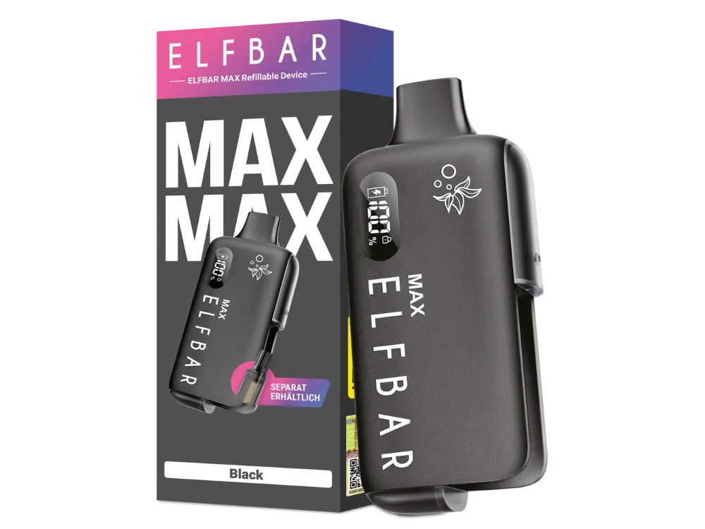 Elfbar Max Akku 650 mAh - Black