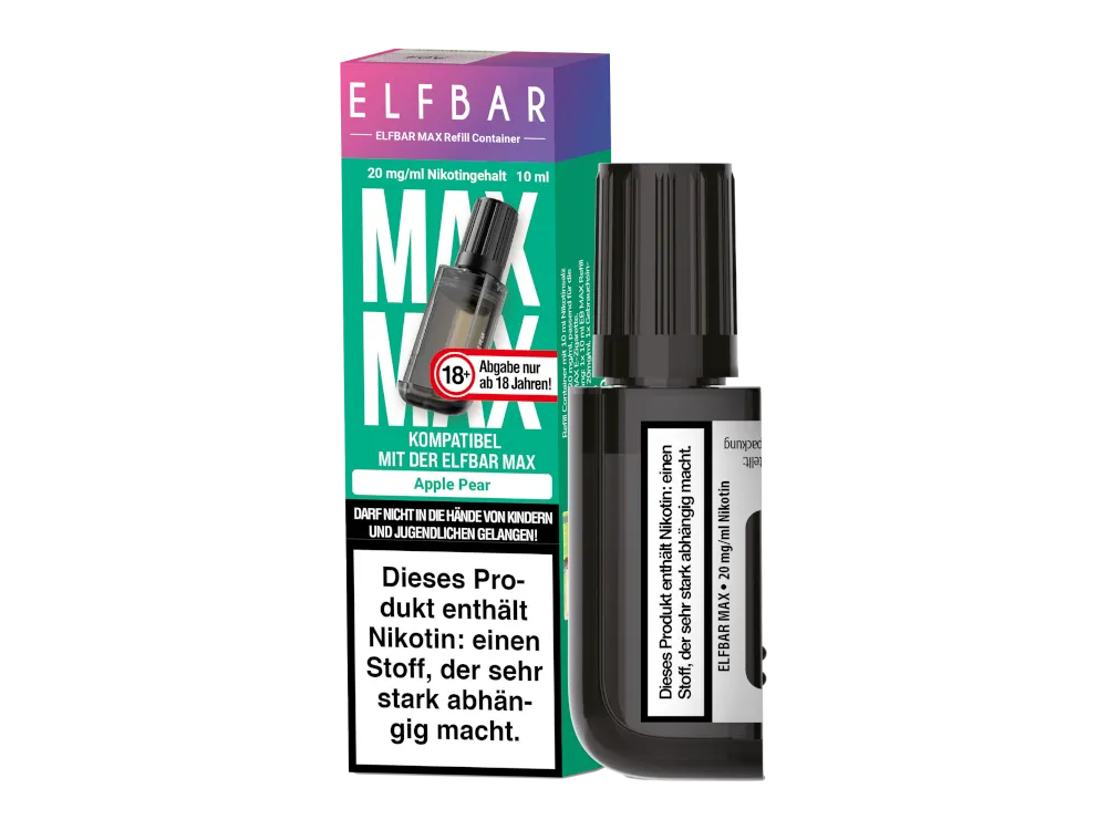 Elfbar Max 10ml Refill Container - Apple Pear