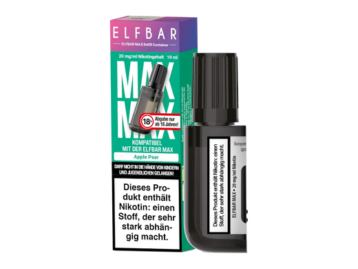 Elfbar Max 10ml Refill Container - Apple Pear