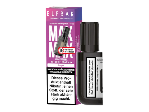 Elfbar Max 10ml Refill Container - Grape