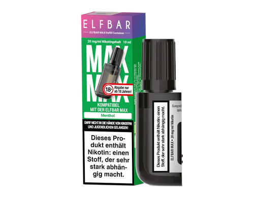 Elfbar Max 10ml Refill Container - Menthol