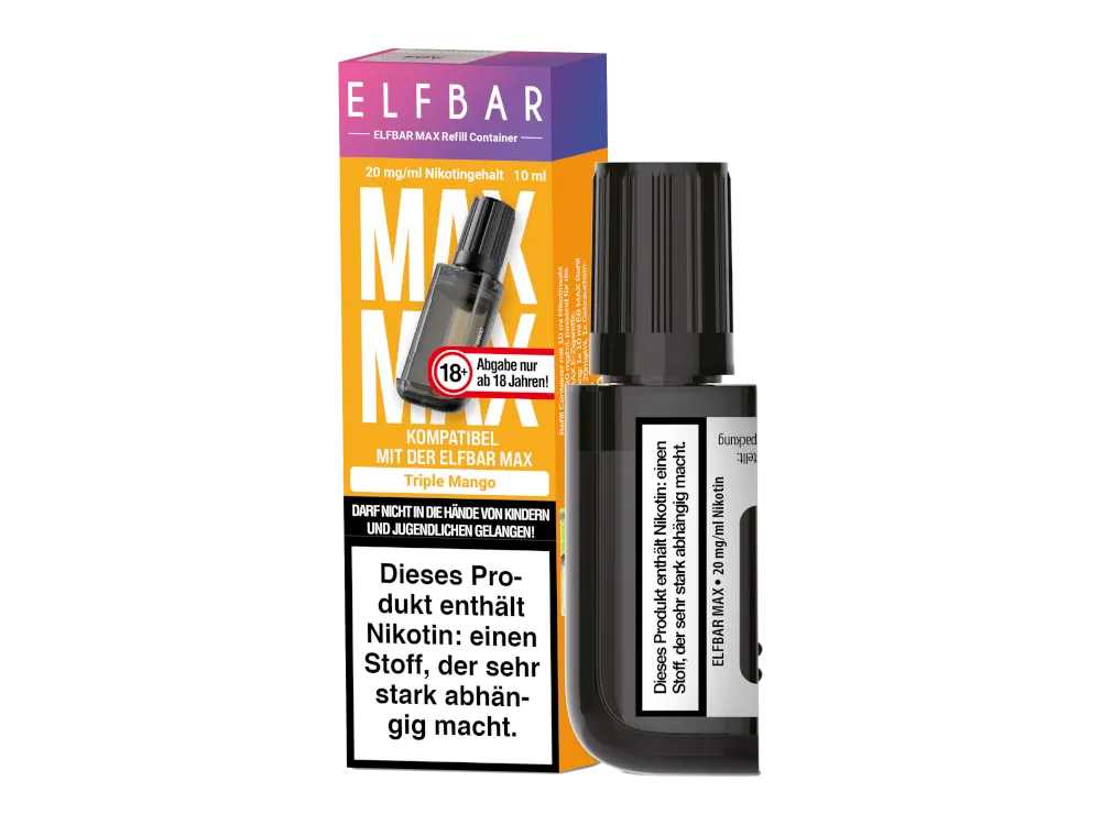 Elfbar Max 10ml Refill Container - Triple Mango