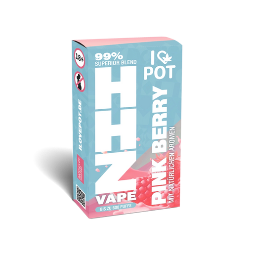 I Love Pot HHZ Vape Pink Berry 1 ml