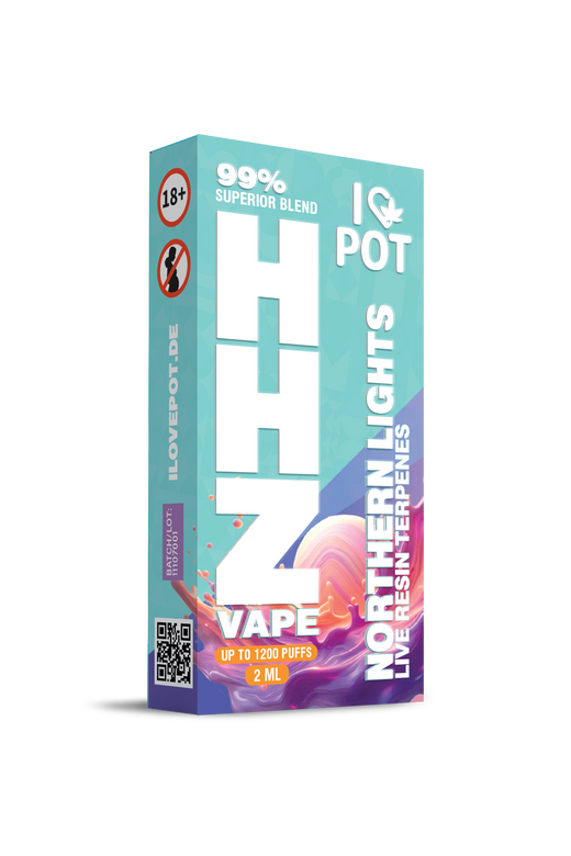 I Love Pot HHZ Vape Northern Lights 2ml