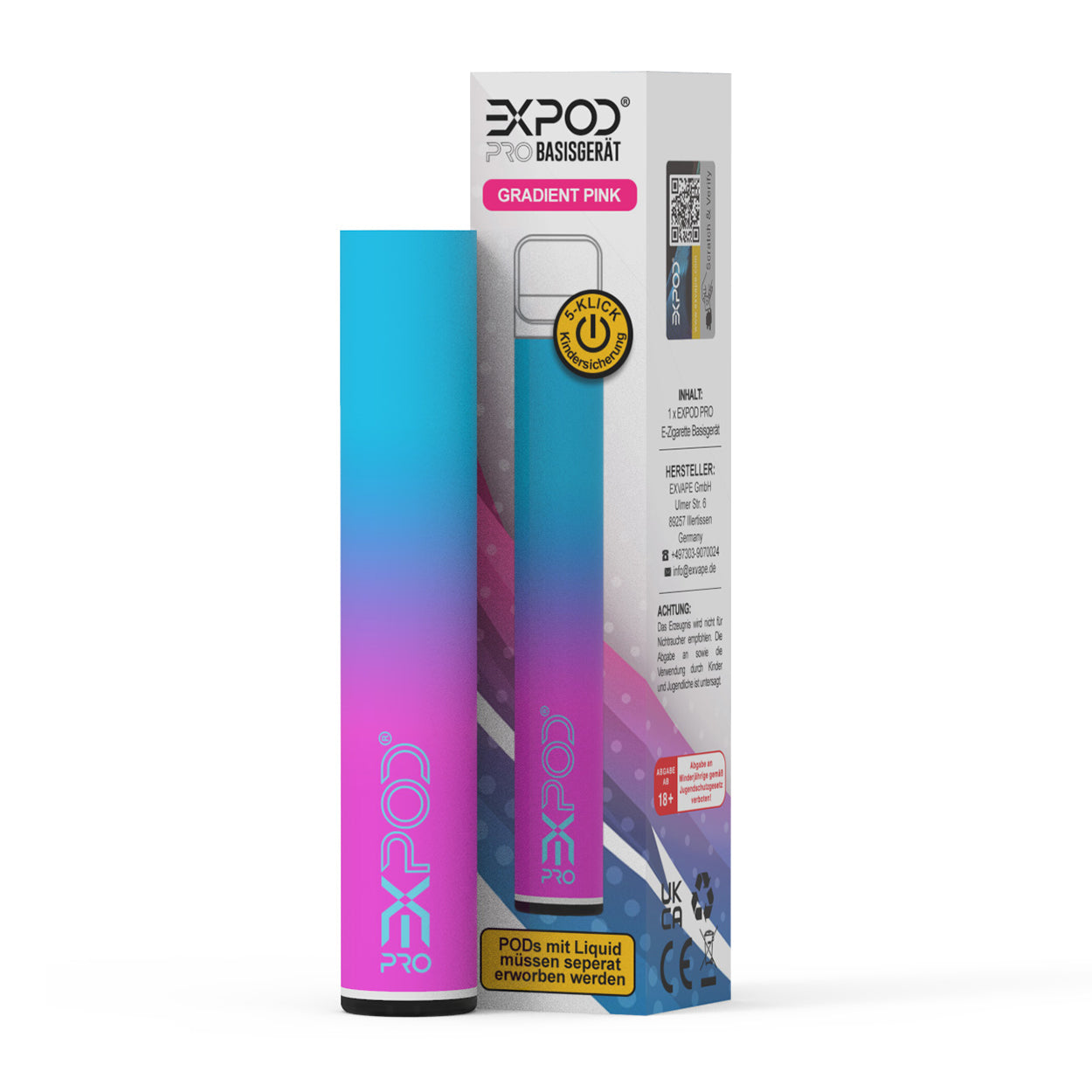 Expod Pro V2 - Gerät Pink