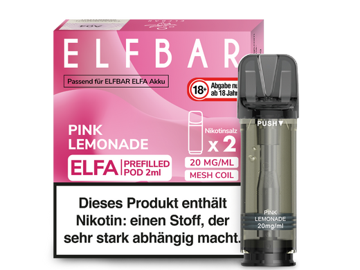 ELFA CP Prefilled Pod Pink Lemonade 20mg/ml