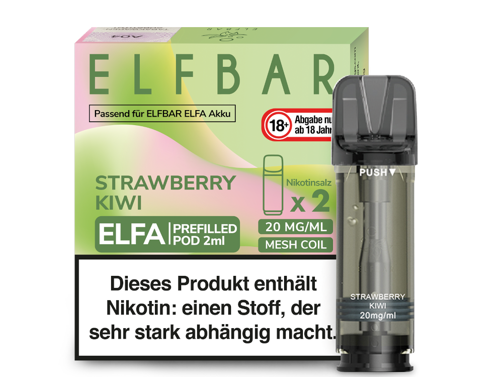 ELFA CP Prefilled Pod Strawberry Kiwi 20mg/ml