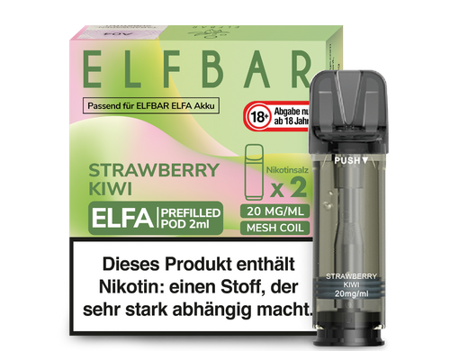 ELFA CP Prefilled Pod Strawberry Kiwi 20mg/ml
