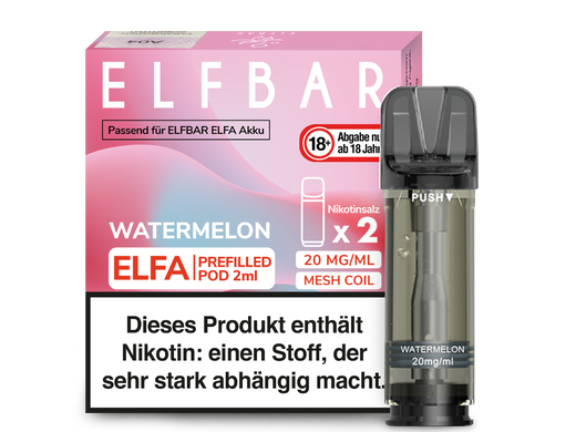ELFA CP Prefilled Pod Watermelon 20mg/ml