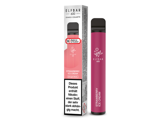 Elfbar 600 CP Strawberry Ice Cream 20mg/ml