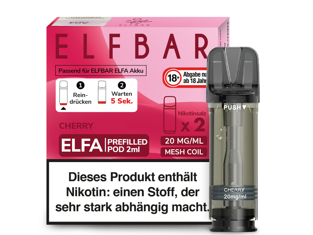 ELFA CP Prefilled Pod Cherry/Cherry Candy 20mg/ml