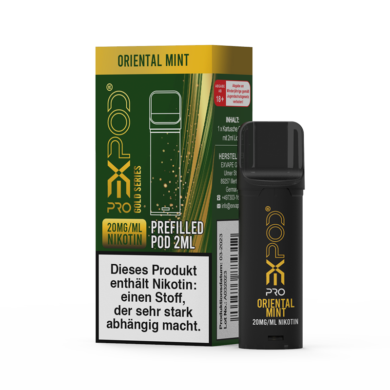 Expod Pro POD - Gold Series - Oriental Mint 20mg