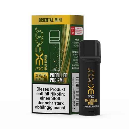 Expod Pro POD - Gold Series - Oriental Mint 20mg