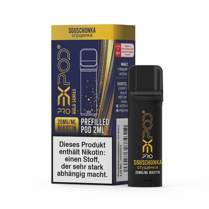 Expod Pro POD - Gold Series - Sguschonka 20mg