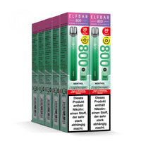 Elfbar - 800 Einweg E-Zigarette - Menthol 20mg/ml (10x1): Ansicht 2