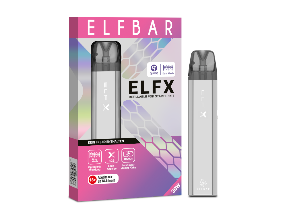 Elfbar Elfx Kit - Silver