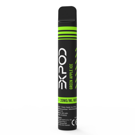 EXPOD Disposable Green Apple Ice 20mg/ml (Steuerware)