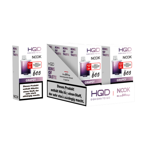 HQD Nook 20mg/ml Grapey