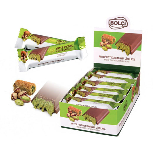 BOLCI - Dubai Schokolade - 30g Riegel (Display 24x30g)