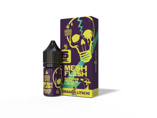 Highlight-Meshflash Liquid - Dragon Litschi 5ml