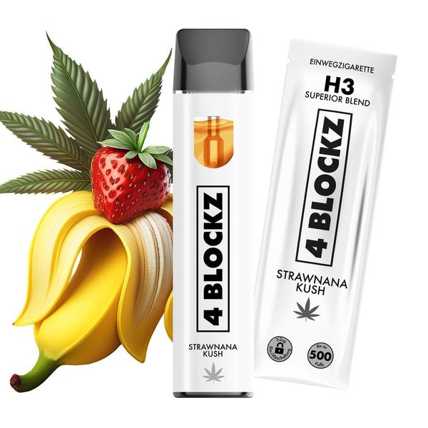 4BLOCKZ - H3 Superior Blend - Strawnana Kush