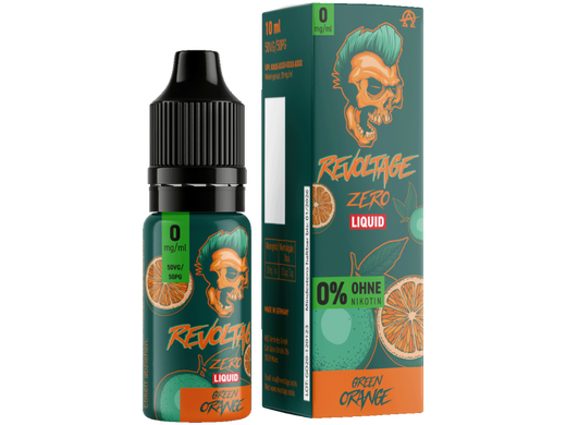 Revoltage Liquid Green Orange 0 mg/ml