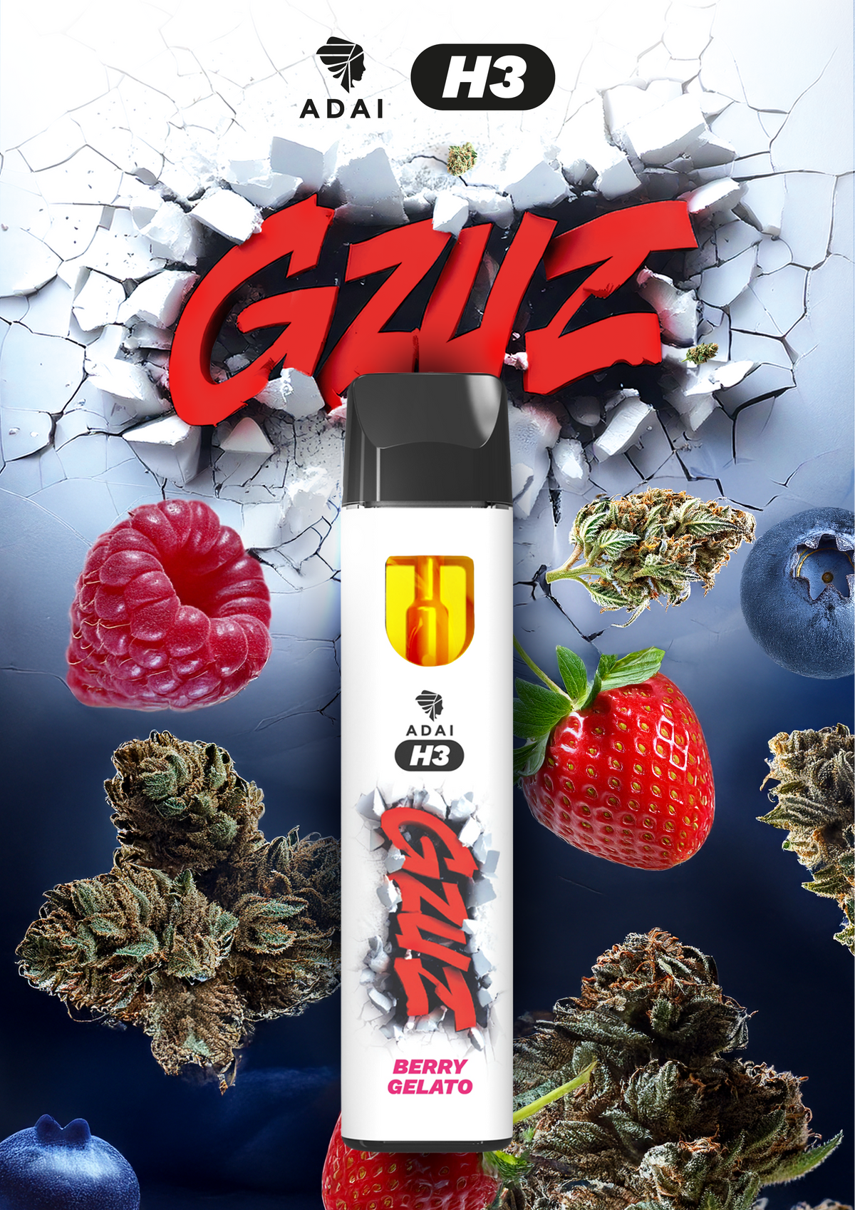 GZUZ H3 Berry Gelato