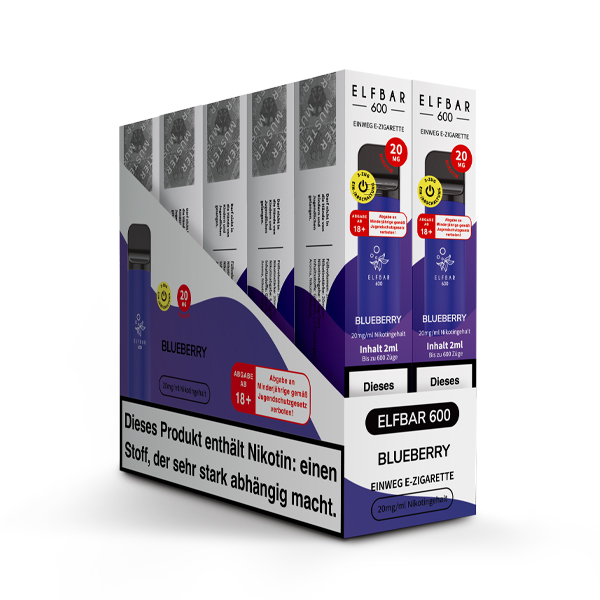 Elfbar 600 CP Blueberry 20mg/ml